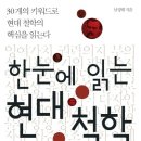 책 한눈에 읽는 현대 철학 (남경태)