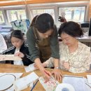 원단에 그리는 꽃그림(천아트) 이미지