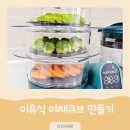 중기 이유식준비 야채큐브 만들기 베이비무브 쿡마스터플러스