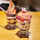 은혜목장 | 홍대 카페그랑주 더위에 지친 공주들을 위한 예쁜 딸기파르페 맛집