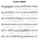 (CCM추천악보) O Holy Night 오 거룩한 밤 _ 소향 영문악보 이미지