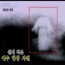 서울 하늘에 나타난 예수의 형상 이미지