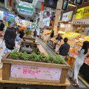 서귀포 올레시장 둘러보며 먹어보자 / 전복김밥, 한라봉주스, 딱새우회, 마늘닭강정