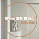 [내돈내산] 오산미용실 추천_엘바노헤어 오산세마역점