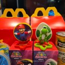 해피마리오 | 맥도날드 메뉴 해피밀 4월 장난감 슈퍼마리오 갤럭시 맥모닝 시간