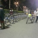늦은밤 수목원에서 자전거 타기!! 이미지