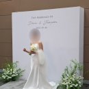 월 | W4-4. 본식 준비 : 신부 로비 하객맞이 더포토존 포토월 후기