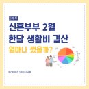 썬퍼니쳐 | 신혼부부 2월 한달 생활비 가계부 한달에 얼마 쓰나
