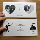 몰 오브 진주 | [Ready to wedding]"바른손카드":다양하고 예쁜 가성비 청첩장 샘플 후기