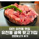 뒷고기집 - 유성구 전민로22번길 16 | 대전 유천동 고기 맛집 새로 생긴 유천동 골목 뒷고기집 연탄뒷고기 후기