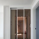 이진테마빌아파트 | 부산중문 지에스도어 - 부산 기장이진테마빌아파트에 시공한 "초슬림3연동중문" 시공사진입니다.