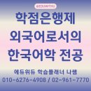 외국어로서의 한국어학개론 | 학점은행제로 외국어로서의 한국어학 학위 취득한 후기 - 한국어교원 2급, 저처럼 비전공자도 가능합니다