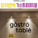 압구정현대백화점 가스트로테이블 소개:: 마사비스, 슈슈차이, 가지가지by수퍼판 이용방법 주문요령