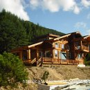 통나무집 이미지