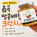 달리는땅콩 | 옳곡 땅콩버터 크런치, 씹을수록 고소함이 배가되는 리얼 피넛버터 내돈내산 후기
