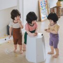 제나플라워 | 더 맨디 아기 여름 실내복 두돌 아기 사이즈 공유 착샷 유아 내복 브랜드 추천