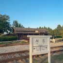 남원 구서도역 간이역에 메타세콰이어길