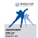 [스피드]2022/2023 제3차 월드컵 대회-제1/2/3일 경기일정(2022.12.09-11 CAN/Calgary) 이미지