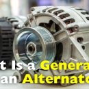 History of simple thing - What is a generator. What is an Alternator 이미지