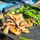 문양이야기 | 대구 달성군 미나리삼겹살 맛집 문양역 아이랑 야외식당 다사랑손칼국수