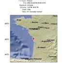 멕시코 연안서 규모 6.2 지진 / 일본 규슈섬 4.8 지진 / 프랑스 연안서 규모 5.0 지진 이미지