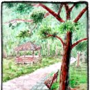 소나무가 있는 풍경 이미지