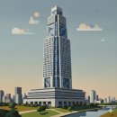 롯데타워 이미지