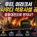 후티, 이라크서 사우디 석유시설 공격 중동대전으로 번지나 이미지