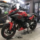 [뫼비우스] BMW F900XR 스팀세차 이미지