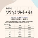 2025 경상일보 신춘문예 공모 이미지