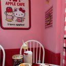 피핀SHOP | 명동 헬로키티 애플카페 평일 오픈런, 현장 웨이팅, 메뉴, 굿즈, 포토존 후기