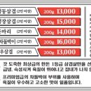 통큰대포삼겹목감점
