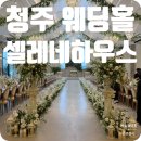 청주 웨딩홀 셀레네 하우스 웨딩 주차장 뷔페 하객 후기