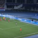 여자 축구 중국vs일본 전반 득점 장면.gif 이미지