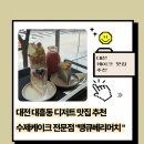 땡큐한 | 대전 대흥동 대형카페 추천 수제케이크 전문 디저트맛집 땡큐베리머치 내돈내산 후기