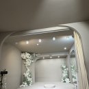 시크릿플라워 - 노원구 한글비석로 254 | wedding💍13. 광주 시크릿 웨딩 본식 드레스 셀렉 후기 / 플라워 패턴 웨딩드레스