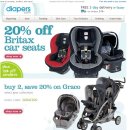Save 20% on Britax and Graco gear 이미지