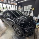 안산 레인보우썬팅 레인보우 프리미엄VS루체 기아 EV6 전체 재시공 후기