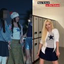 돌아온 뉴진스 하니 나시 & 스쿨룩 일인자 에스파 윈터 반팔티 섭듀드 세일 정보