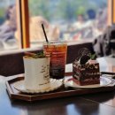 평촌중앙공원 입구 | 평촌역 카페 내돈내산 버터비버 시나몬라떼 오레오케이크