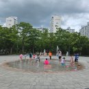 오조산공원 바닥분수 이미지