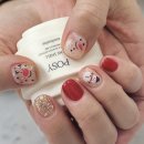 진주보건대학교 | RED의 향연♥️ 연말네일은 레드가 찰떡이쥬 바쁜 뉴디랩 후기🍷