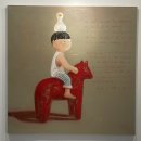 김현주갤러리 테즈킴 개인전 《19770411》 서울 종로 삼청동 설치미술 아크릴화 전시회 관람 후기