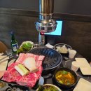 꽃돼지소숯불갈비 | 구서동 고기집 맛집 새동래숯불갈비 돼지 소 반반세트 후기