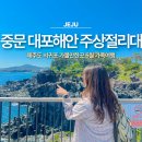 주상절리 관광안내소 | 제주도 서귀포 가볼만한곳 중문 대포해안 주상절리대 5월 가족여행