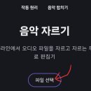 [보컬리무버] 온라인 음악 자르기 이미지