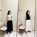 아이비피아 | SIE 시에 매장 더현대 서울 | 아이비 텍스쳐드 슬리브리스, 디아 링클 플레어 스커트