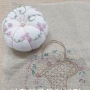 프랑스자수 기초 스티치 기법 배우기 이미지