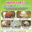 HAPPY CHEF'S cold noodles &amp; beef rib broth 이미지