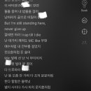 일베 힙합래퍼의 저질가사 이미지